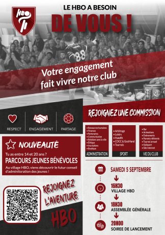 ENSEMBLE, CONSTRUISONS L'AVENIR DU HBO !